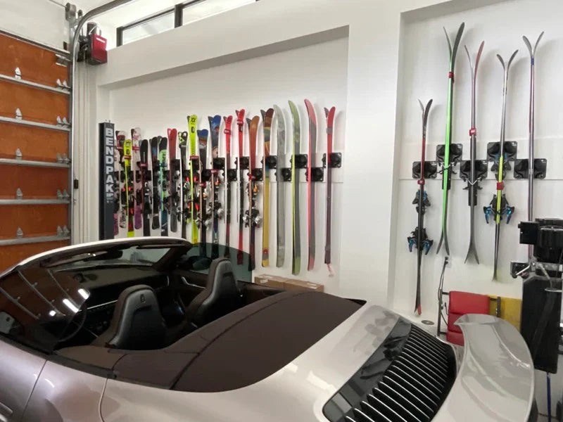 How to Hang Outdoor Gear in Your Garage the Right Way