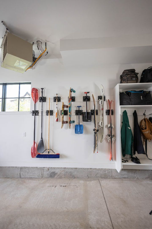 Wall Mounted Ski Racks That Do More Than Just Store Your Skis