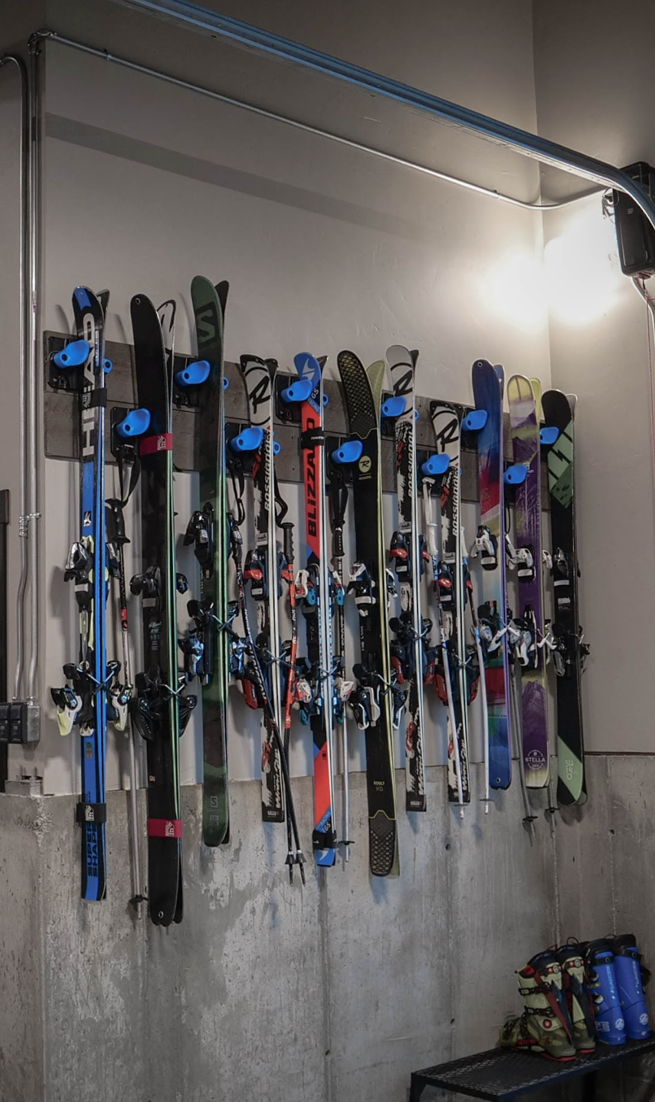 The Ski Rack Your Garage Has Been Waiting For