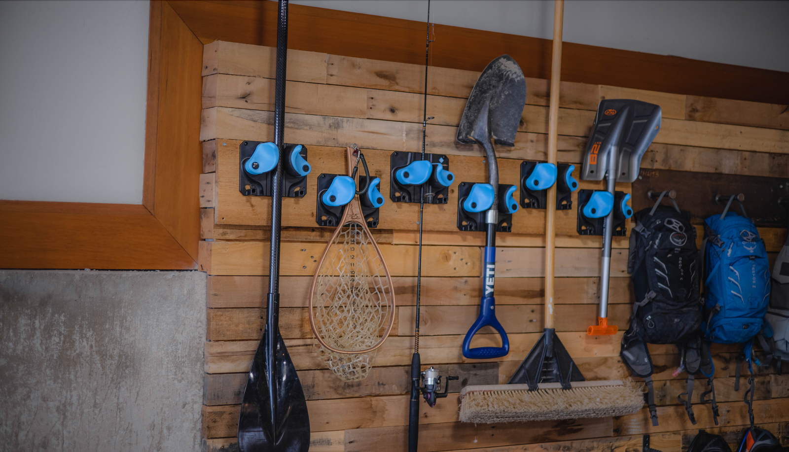 The Multi-Sport Garage: One Wall for Every Season