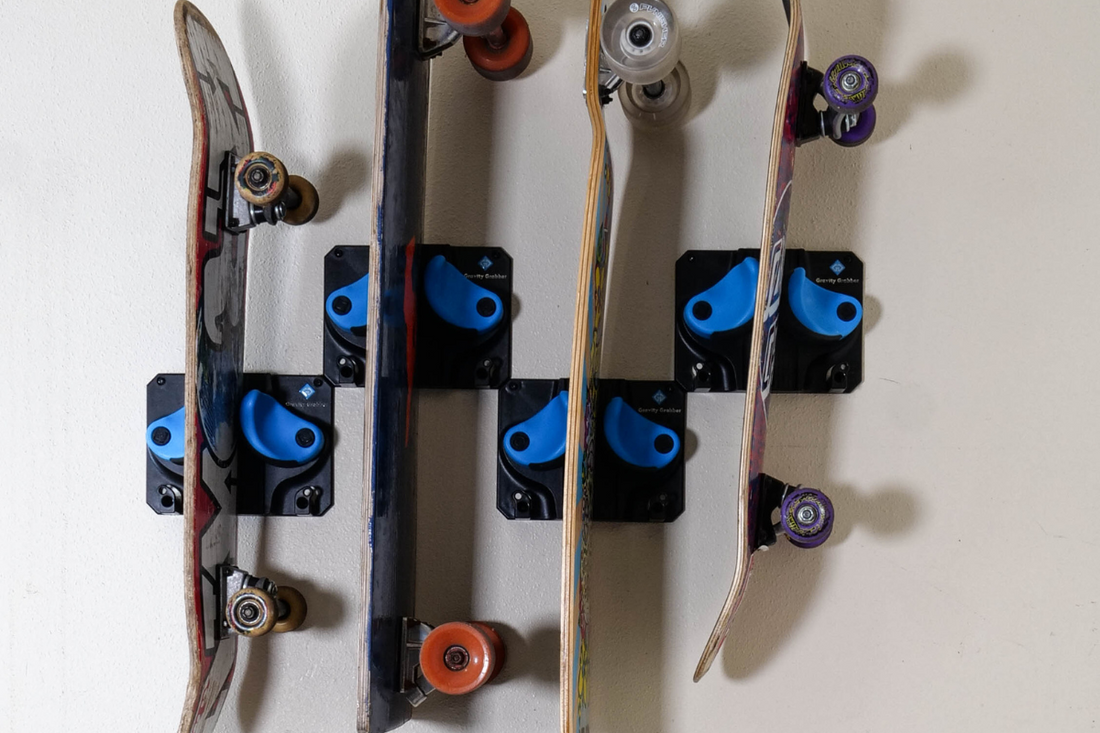 The Best Way to Store Your Skateboard with a Wall Mount
