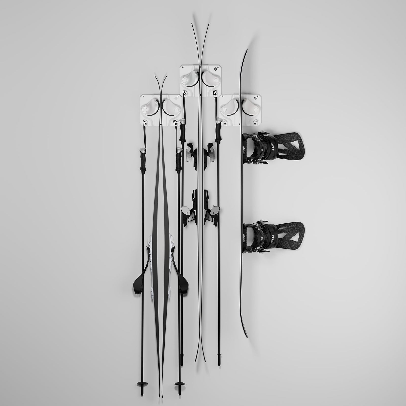 Ski Wall Mount: How to Store Your Skis with Gravity Grabber