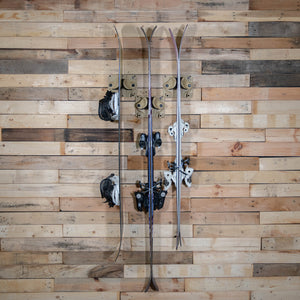 Support Mural Gravity Grabber Pour Ski Et Snowboard - Fixation Sécurisée - Protection Rocker - Range Ton Équipement Facilement