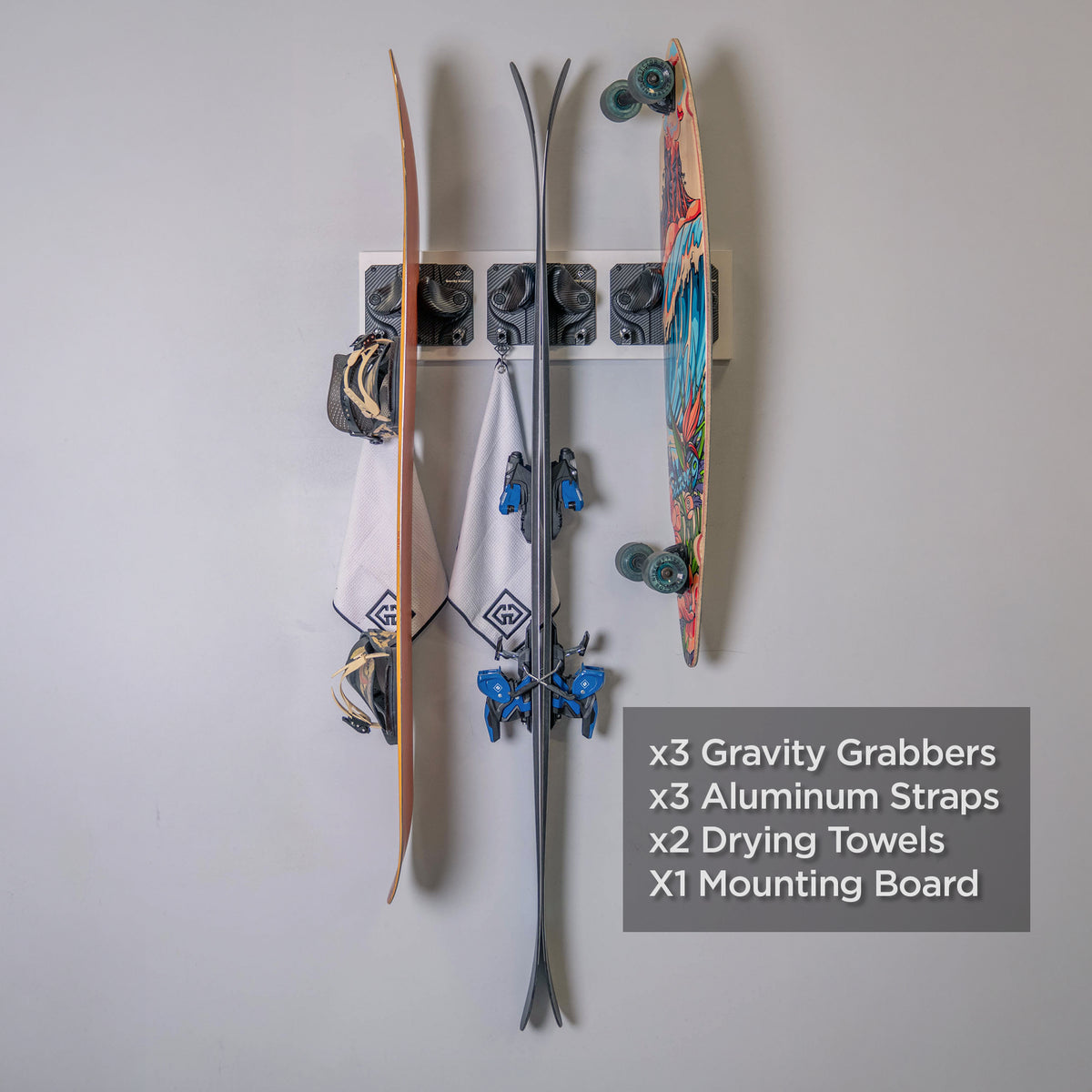 White Mounting Board (3) - Gravity Grabber®