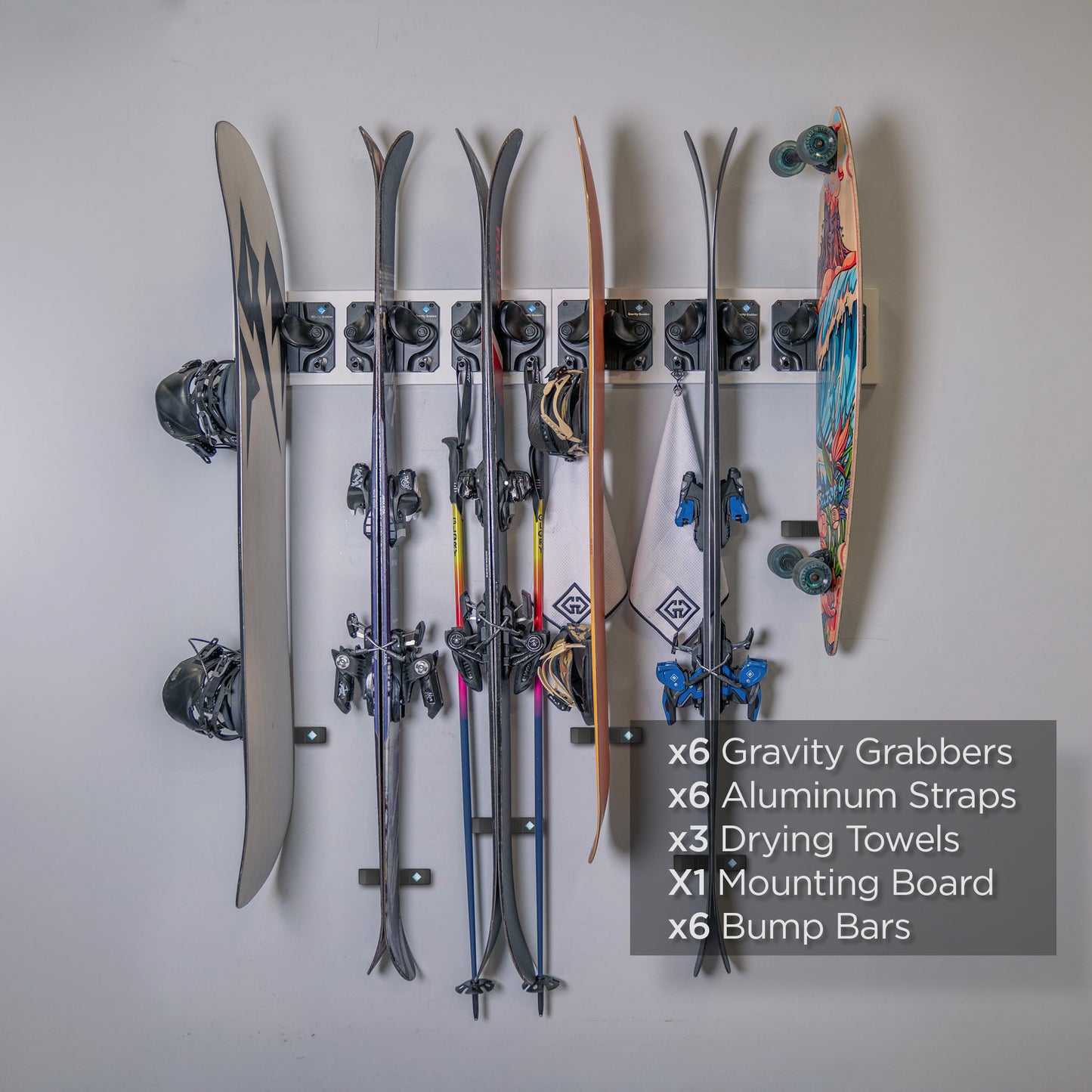 Black Bundle White Board - Gravity Grabber®