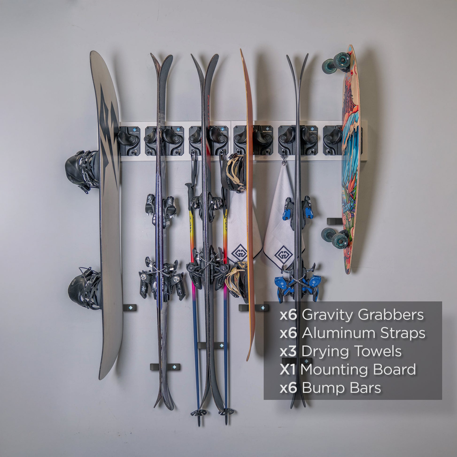 Black Bundle White Board - Gravity Grabber®