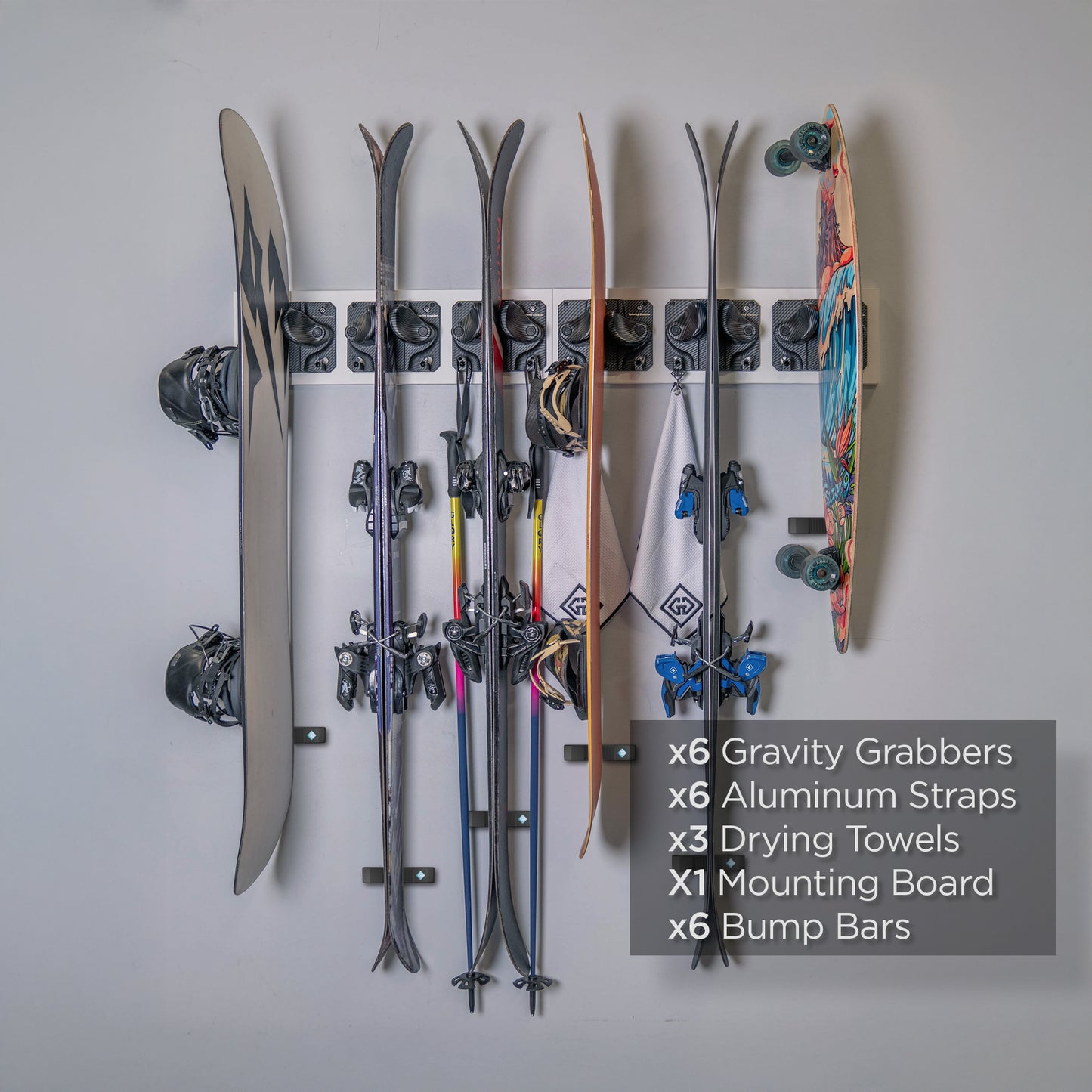 Carbon Bundle White Board - Gravity Grabber®