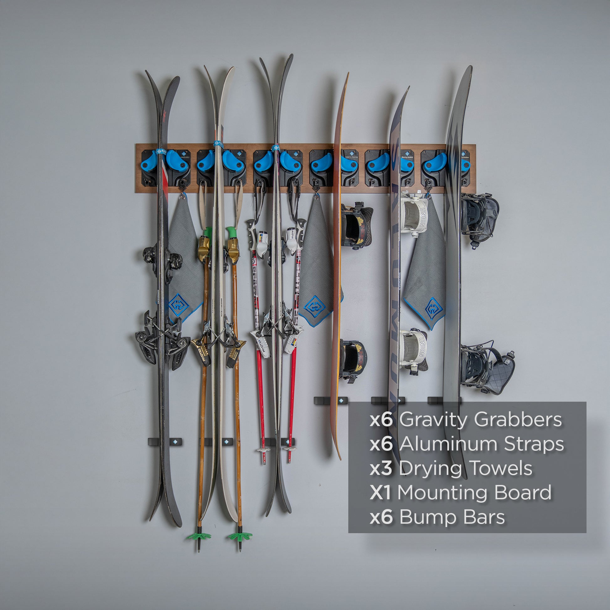 Cyan Bundle Maple Board - Gravity Grabber®