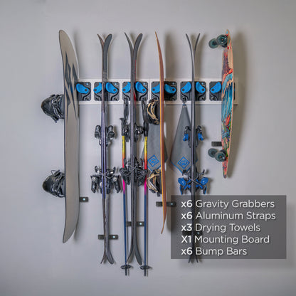 Cyan Bundle White Board - Gravity Grabber®