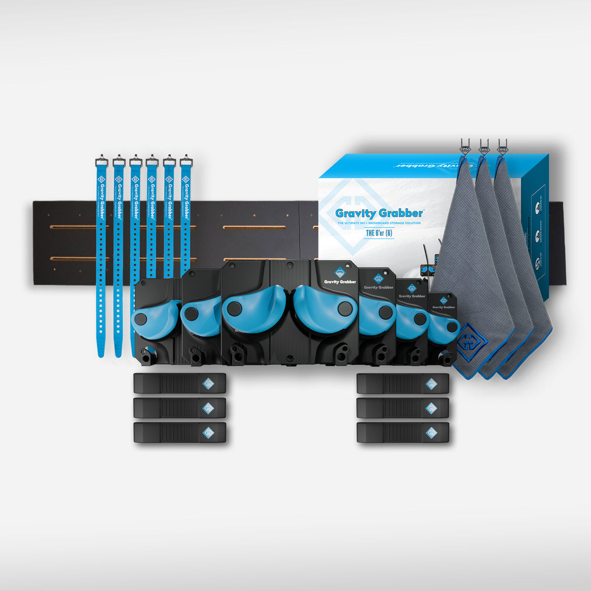 Cyan Bundle Graphite Board - Gravity Grabber®