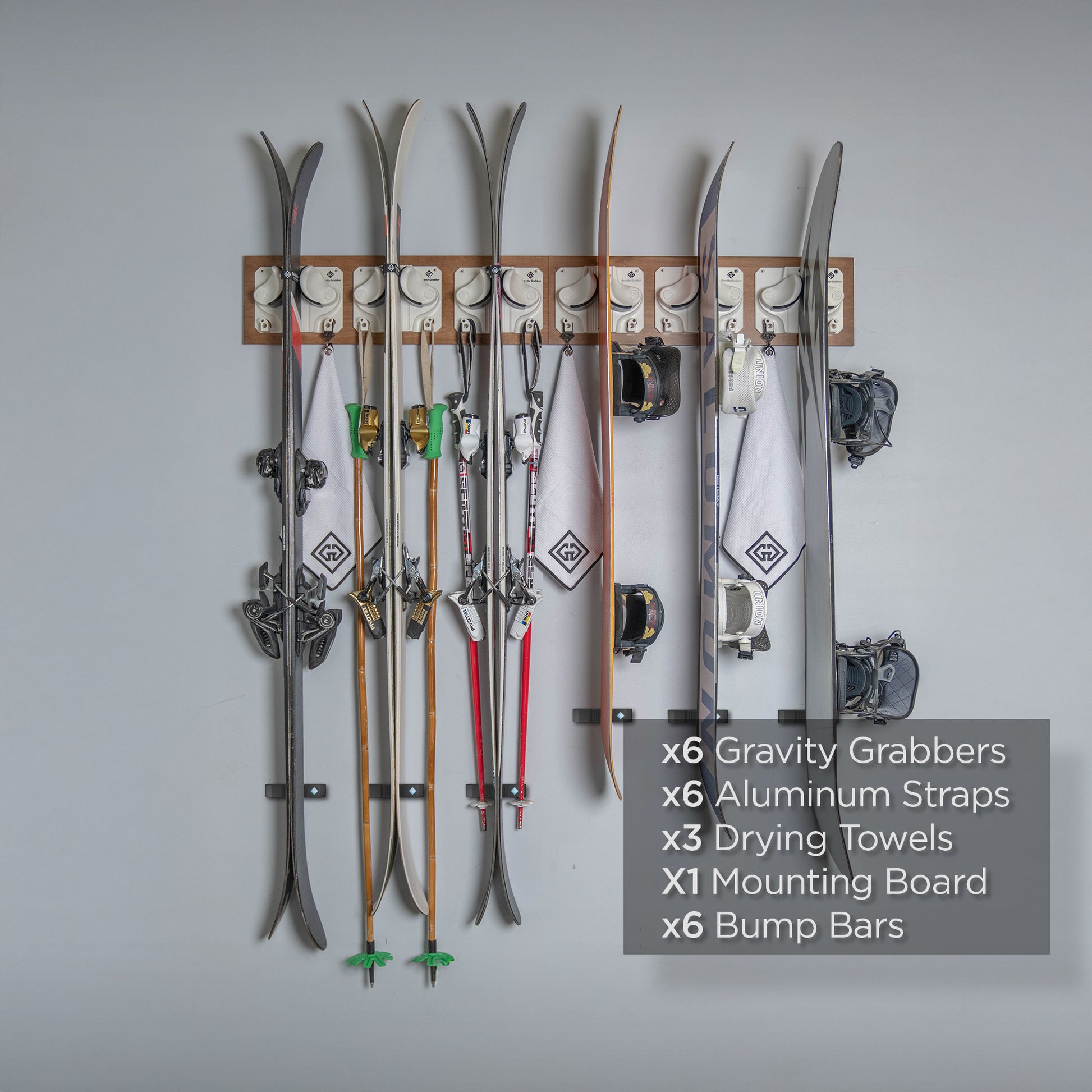 White Bundle Maple Board - Gravity Grabber®