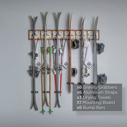 White Bundle Maple Board - Gravity Grabber®