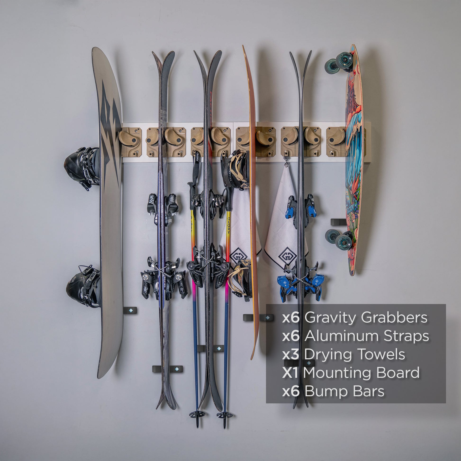 Wood Bundle White Board - Gravity Grabber®