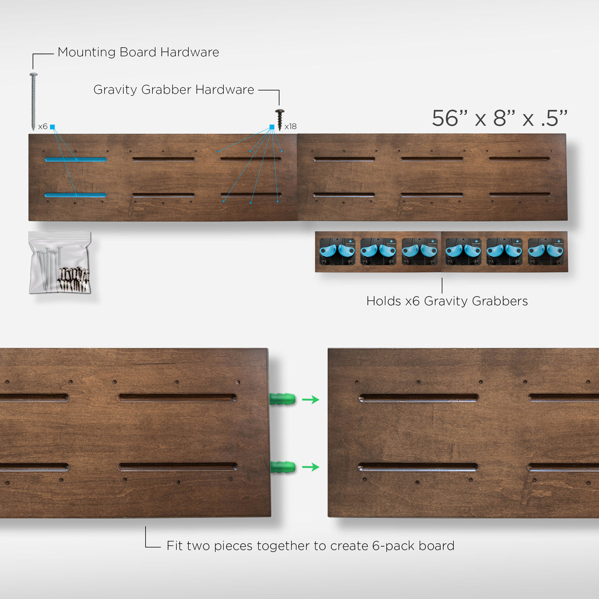 Wood Bundle - Gravity Grabber®