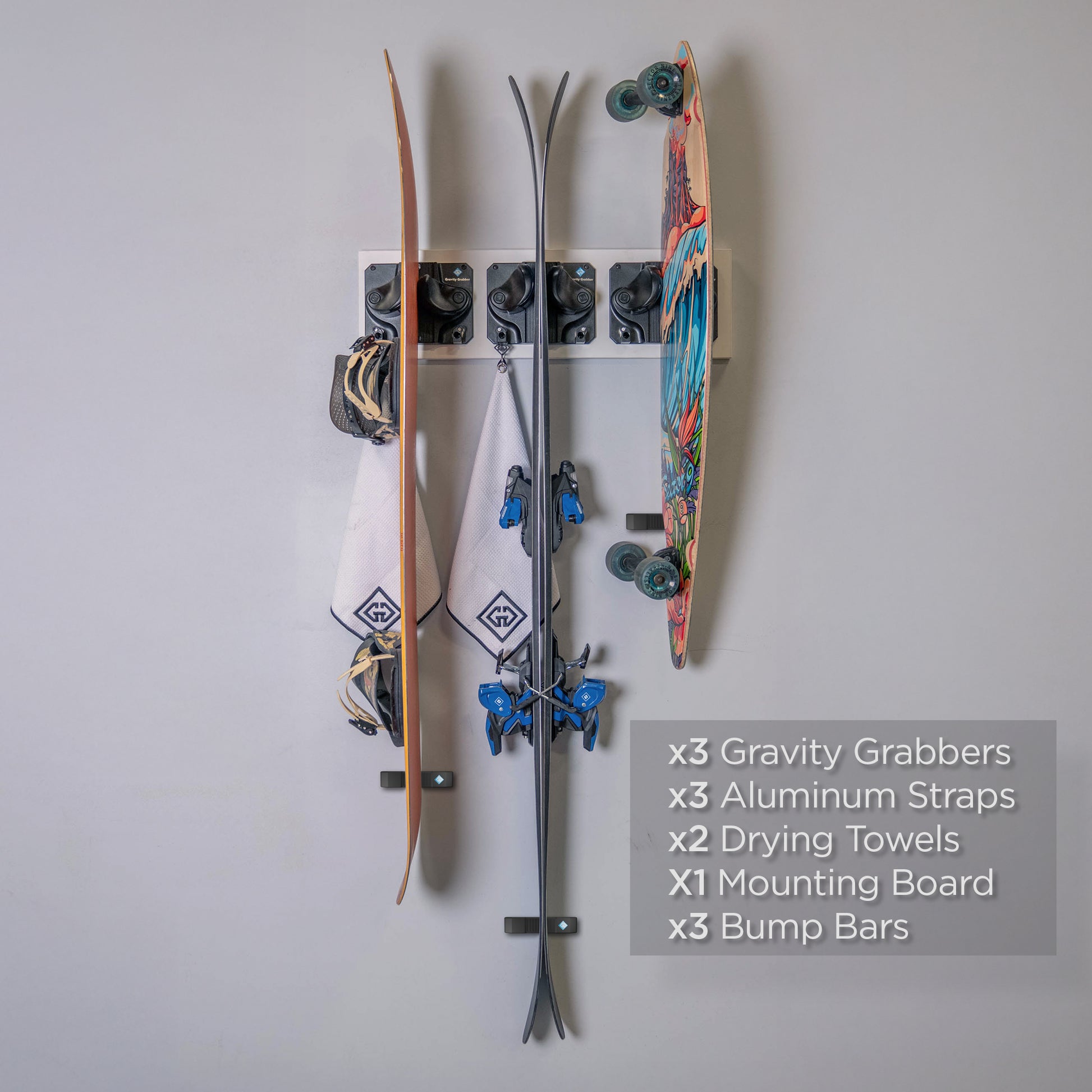 Black Bundle White Board - Gravity Grabber®