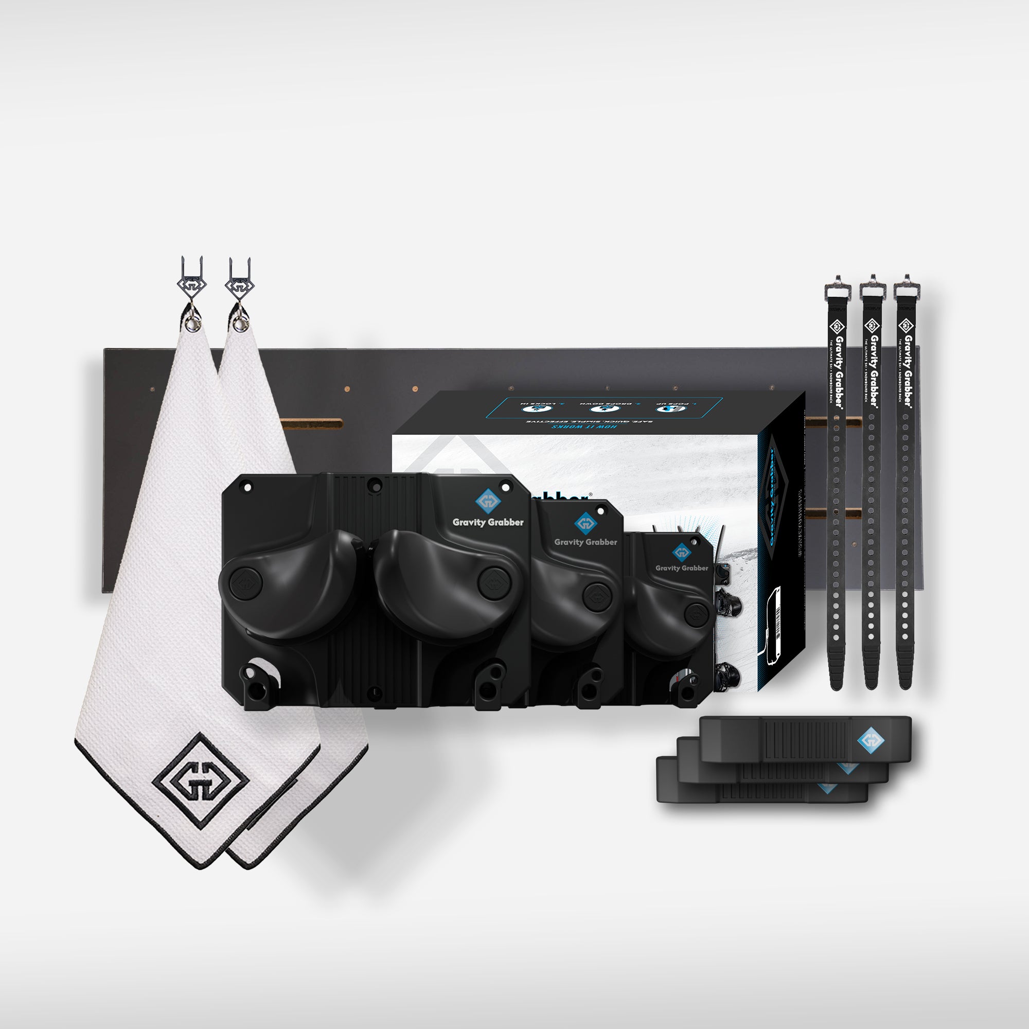 Gravity Grabber - The Ultimate Ski & Snowboard Storage Solution