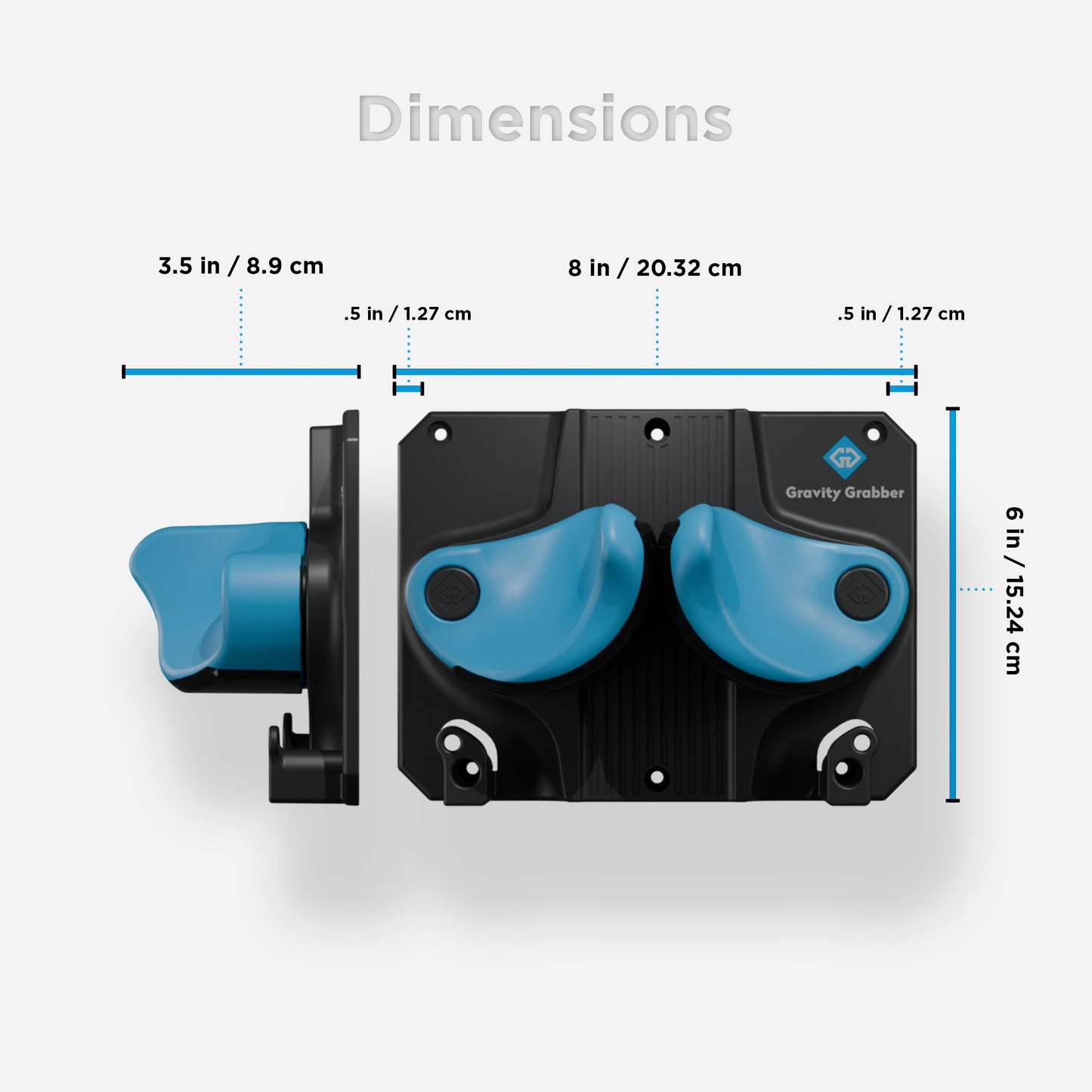 The Gravity Grabber - Cyan - Gravity Grabber®