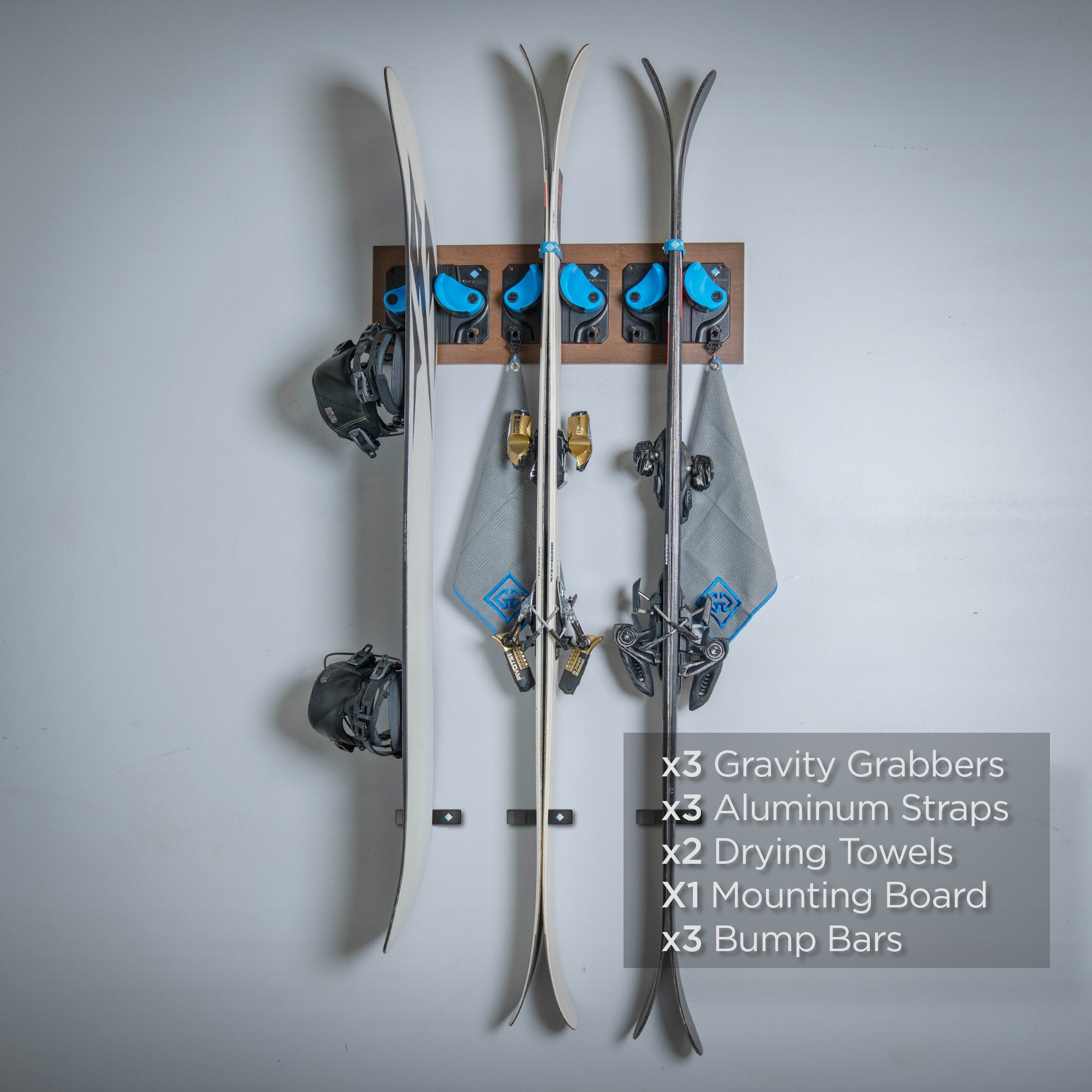Cyan Bundle Maple Board - Gravity Grabber®