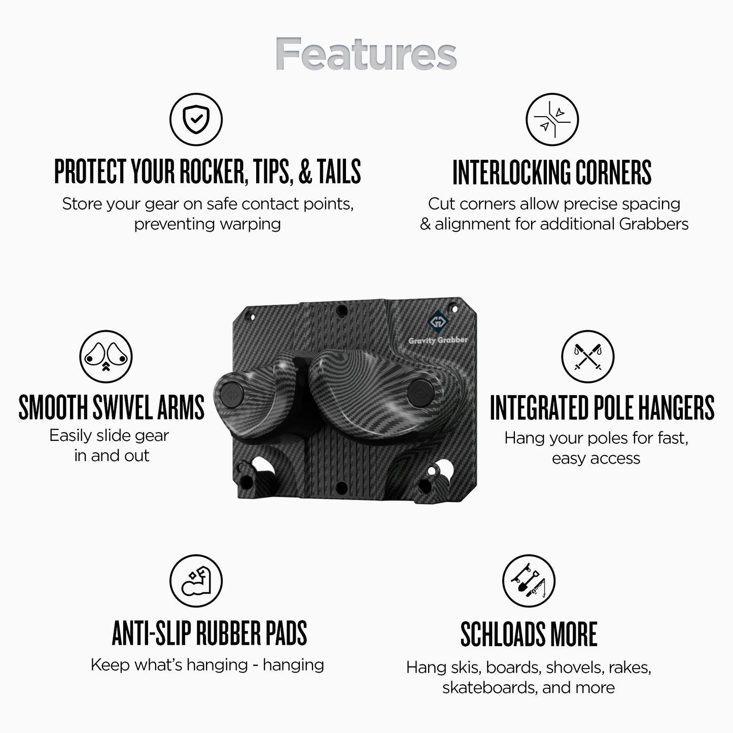 Carbon Bundle White Board - Gravity Grabber®