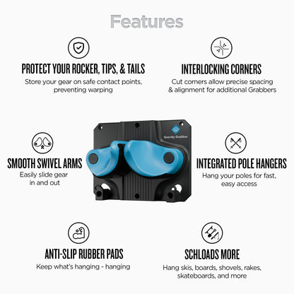 The Gravity Grabber - Cyan - Gravity Grabber®