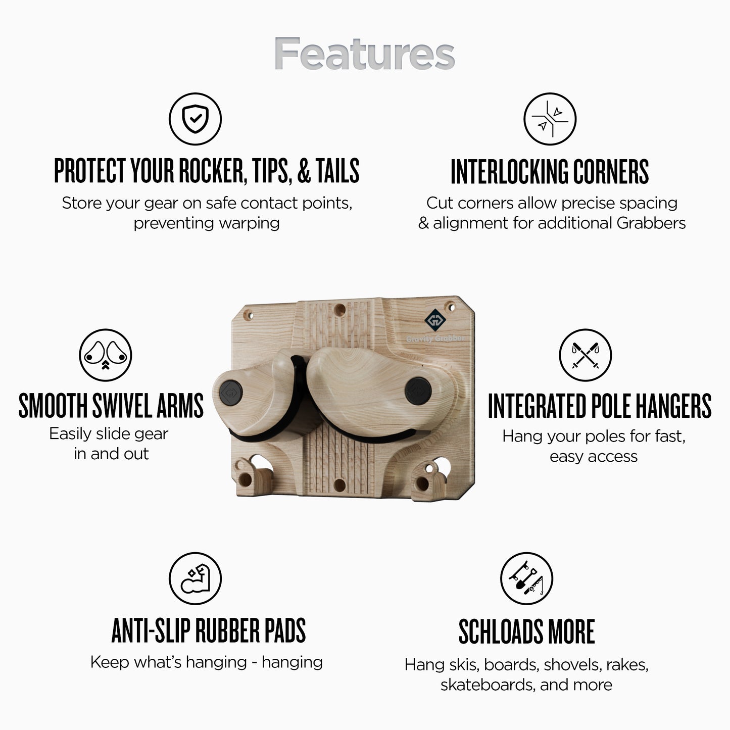 The Gravity Grabber - Light Wood - Gravity Grabber®