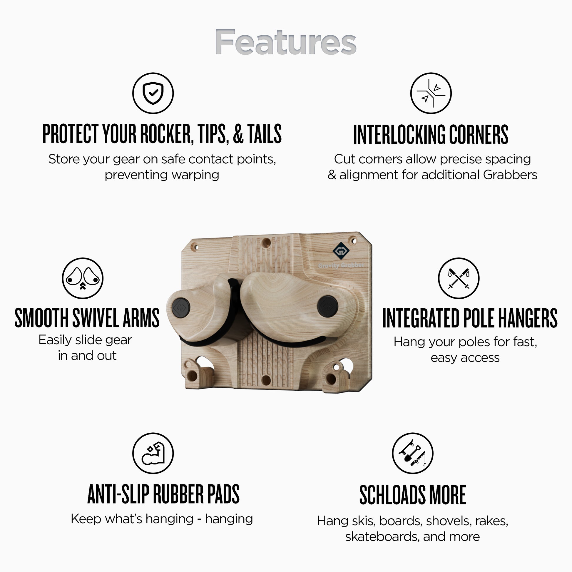 The Gravity Grabber - Light Wood - Gravity Grabber®