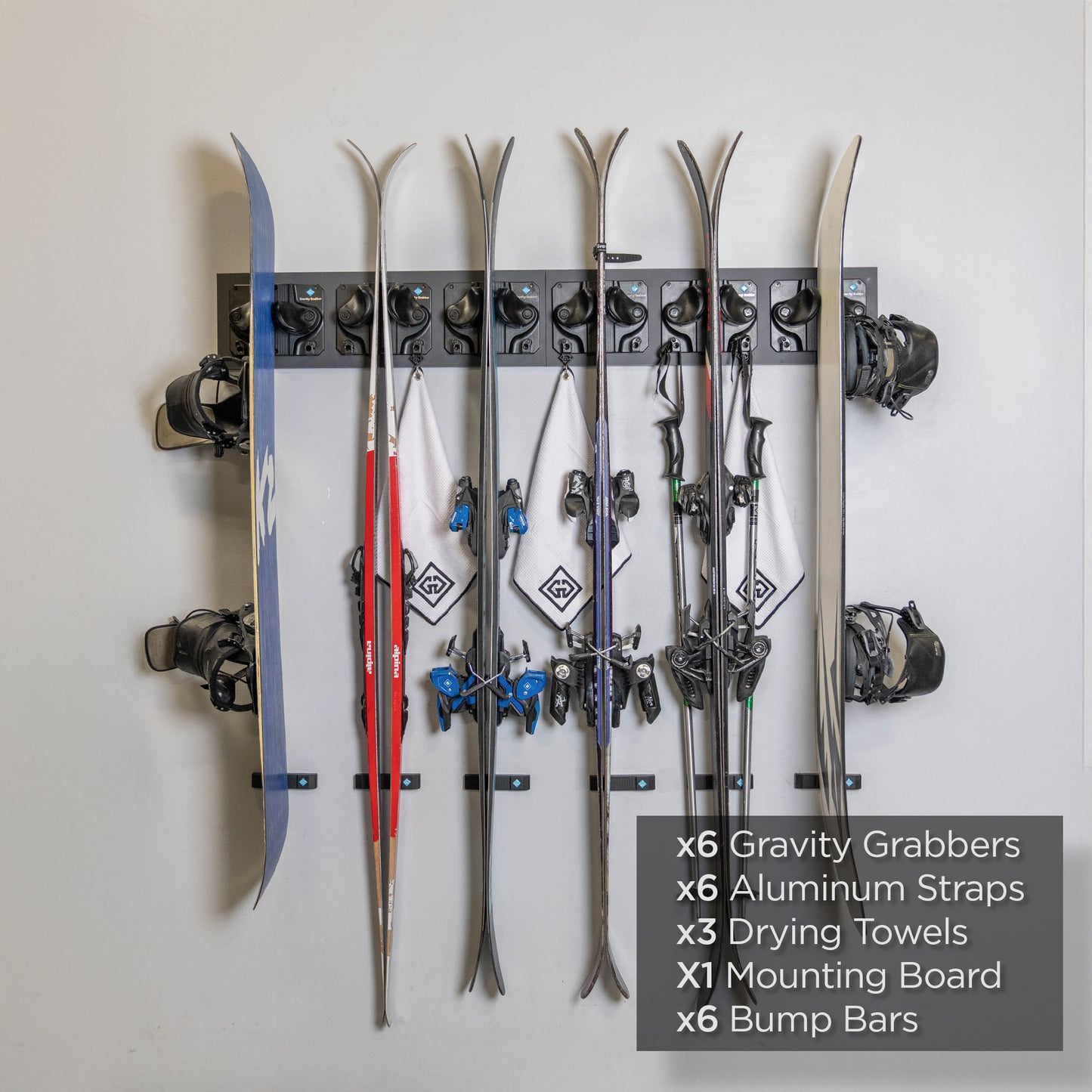 Black Bundle Graphite Board - Gravity Grabber®