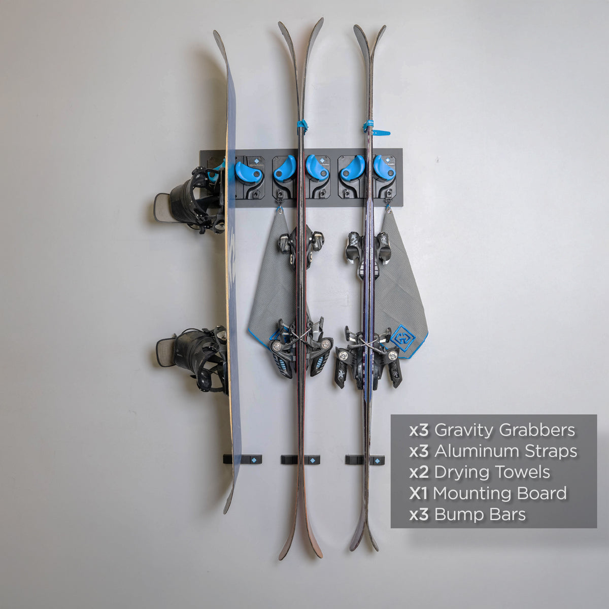 Cyan Bundle Graphite Board - Gravity Grabber®