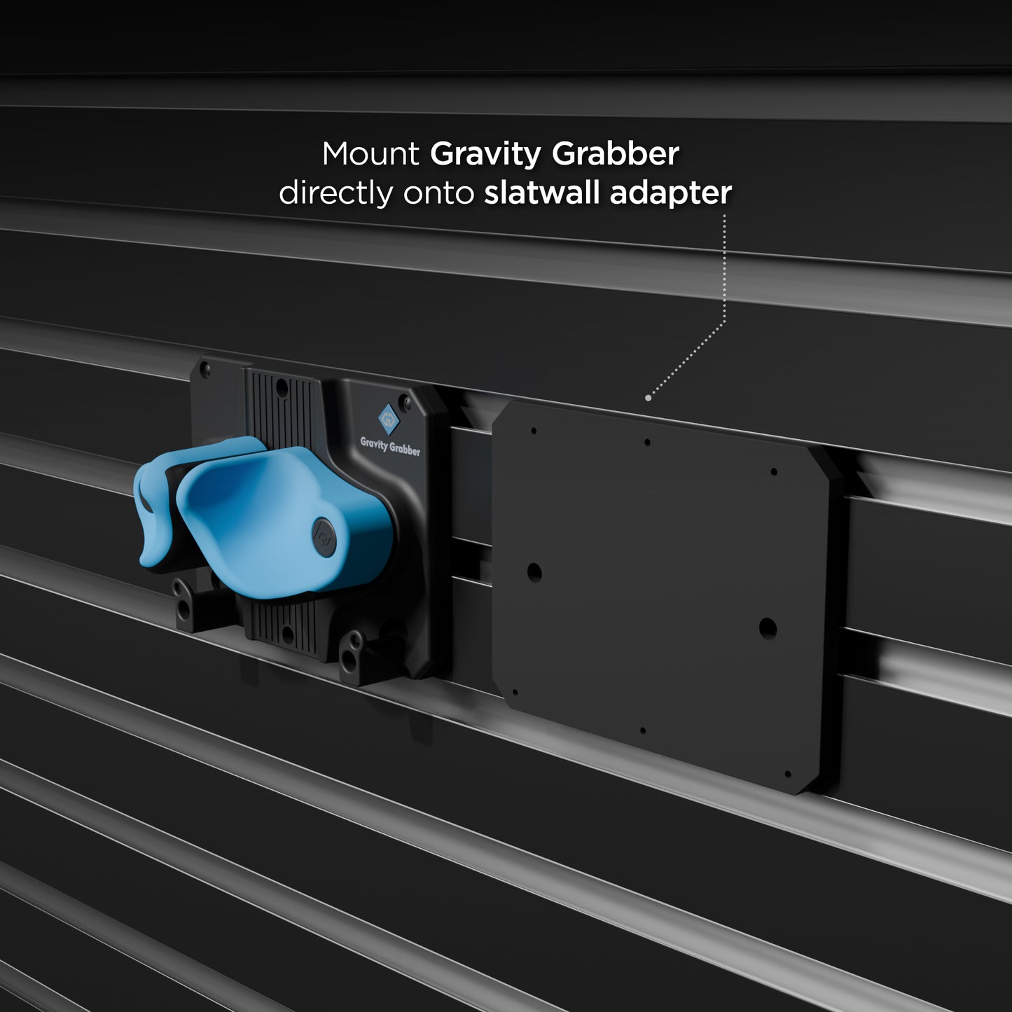 Slatwall Adapter (3" Standard) - Gravity Grabber®