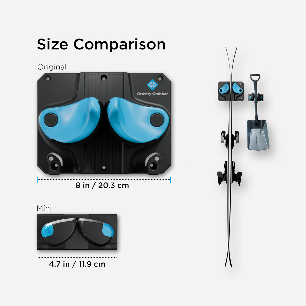 The Gravity Grabber Mini - Cyan