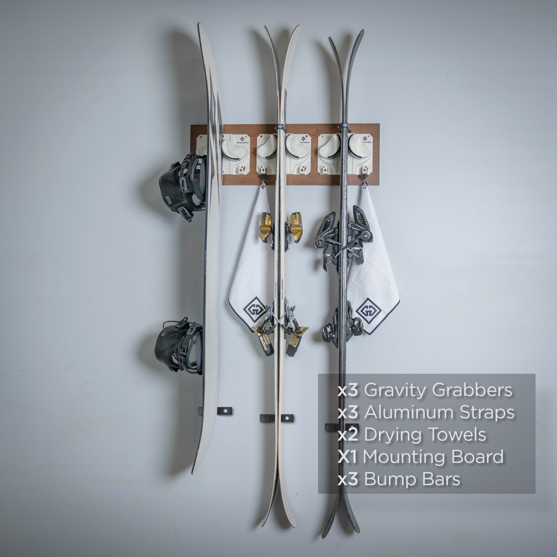White Bundle Maple Board - Gravity Grabber®