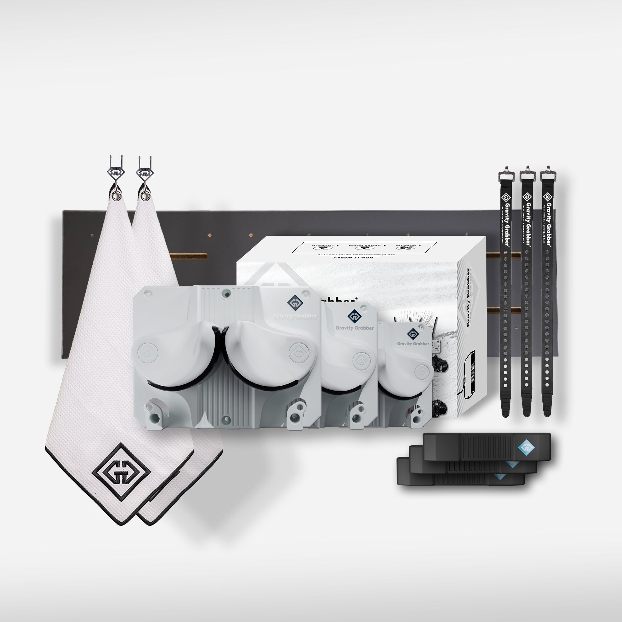 White Bundle Graphite Board - Gravity Grabber®