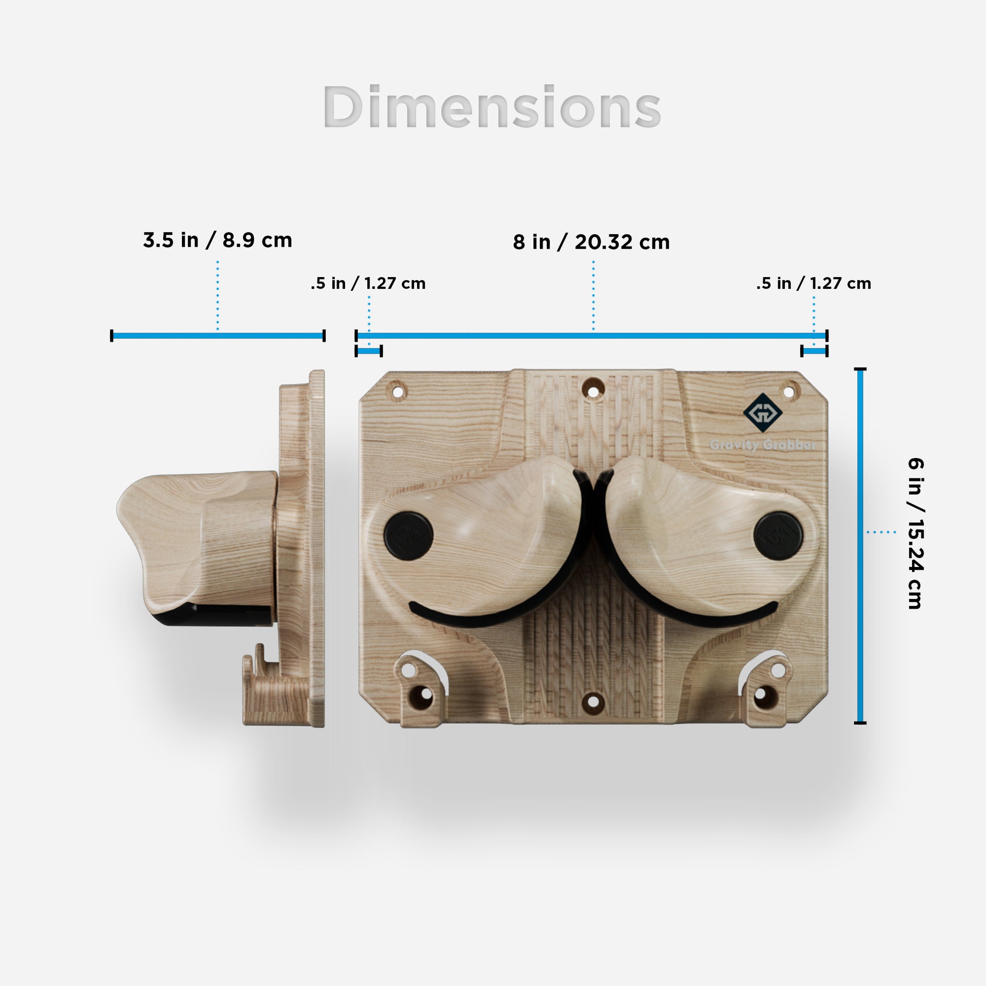 Wood Bundle White Board - Gravity Grabber®