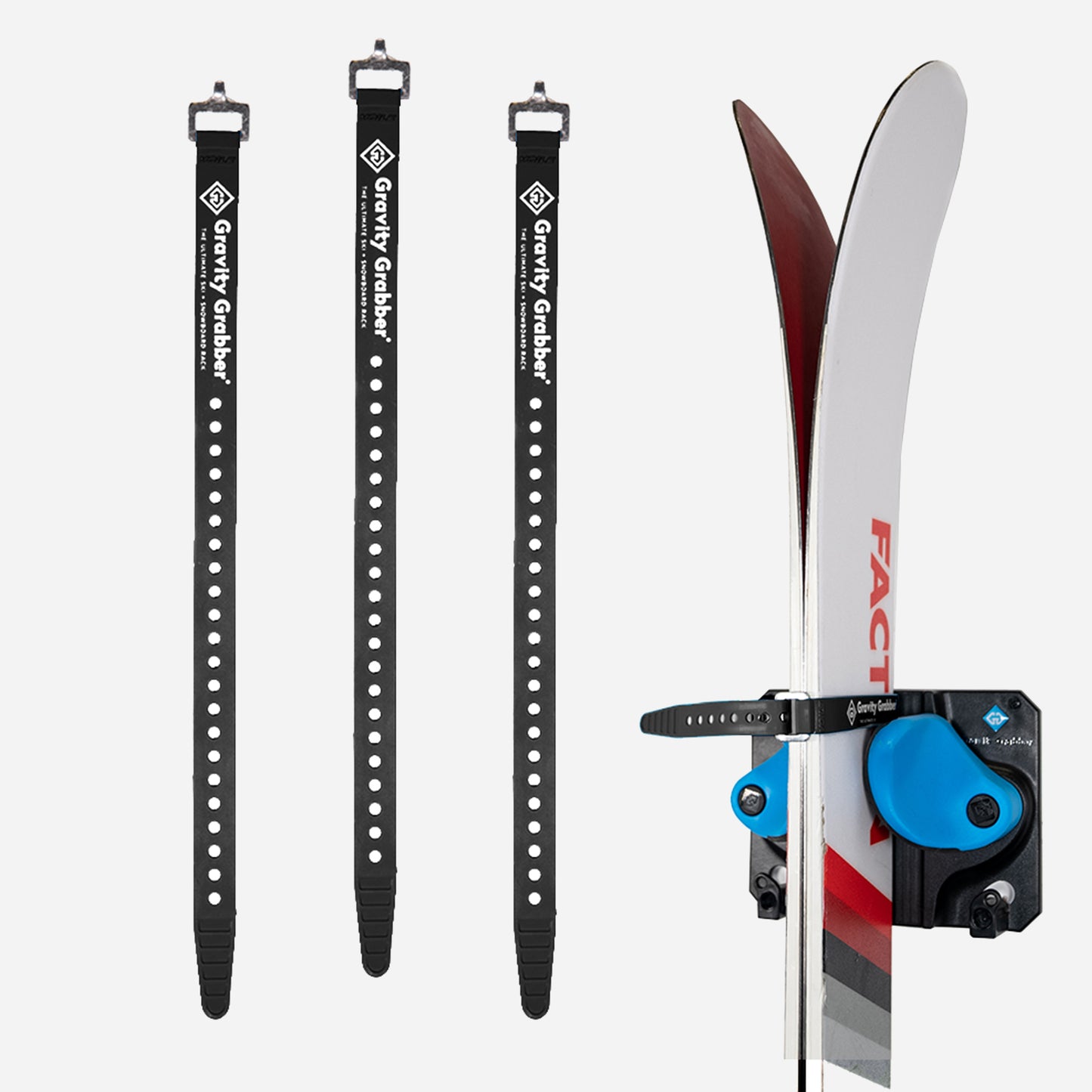 Gravity Grabber® - 15" Voile Ski Strap - Gravity Grabber®
